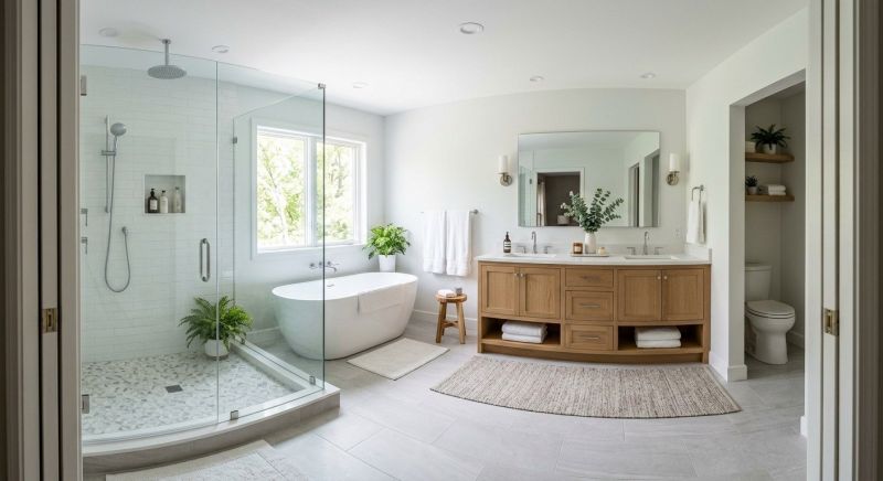 Shower Enlargement